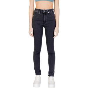 Calvin Klein Jeans  HIGH RISE J20J222141  Rifle skinny Černá