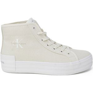 Calvin Klein Jeans  BOLD VULC FLATF MID YW0YW01392  Módní tenisky Béžová