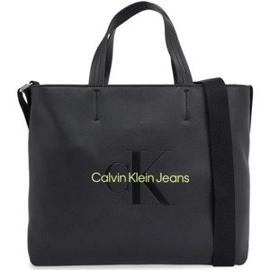 Calvin Klein Jeans  SCULPTED MINI SLIM TOTE26 MONO K60K611547  Tašky Černá