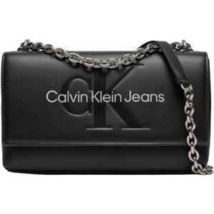 Calvin Klein Jeans  SCULPTED EW FLAP CONV25 MONO K60K611866  Tašky Černá