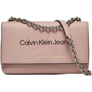 Calvin Klein Jeans  SCULPTED EW FLAP CONV25 MONO K60K611866  Tašky Růžová
