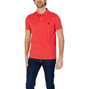 U.S Polo Assn.  KING 67355 41029  Polo s krátkými rukávy Červená