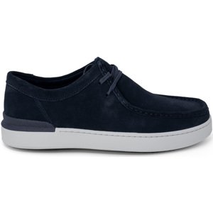 Clarks  COURTLITESEAM SUEDE 26176728  Vycházková obuv Modrá