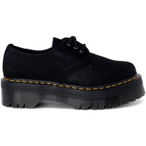 Dr. Martens  1461 Quad Hair On 31096001  Šněrovací polobotky Černá