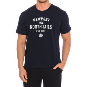 North Sails  9024010-800  Trička s krátkým rukávem Tmavě modrá