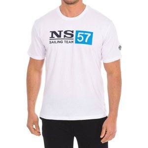 North Sails  9024050-101  Trička s krátkým rukávem Bílá