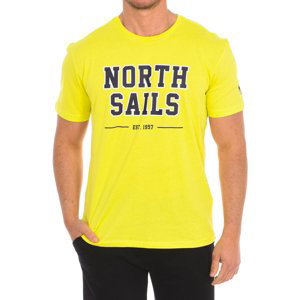North Sails  9024060-470  Trička s krátkým rukávem Žlutá