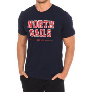 North Sails  9024060-800  Trička s krátkým rukávem Tmavě modrá
