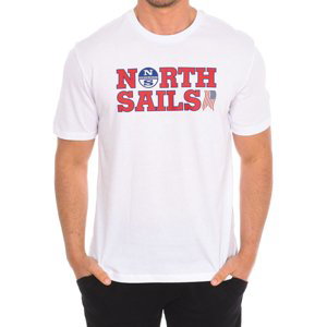 North Sails  9024110-101  Trička s krátkým rukávem Bílá