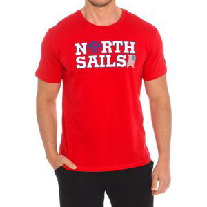 North Sails  9024110-230  Trička s krátkým rukávem Červená