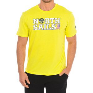 North Sails  9024110-470  Trička s krátkým rukávem Žlutá