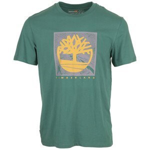 Timberland  Tree Logo Short Sleeve  Trička s krátkým rukávem Zelená