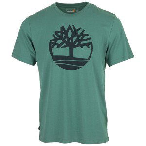 Timberland  Tree Logo Short Sleeve  Trička s krátkým rukávem Zelená