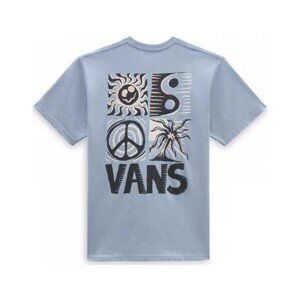 Vans  sunbaked ss tee  Trička & Pola Modrá