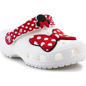 Crocs  Classic Disney Minnie Mouse Clog 208710-119  Sandály Dětské Bílá