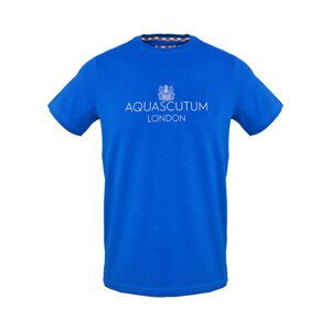 Aquascutum  - tsia126  Trička s krátkým rukávem Modrá