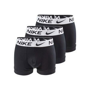 Nike  0000KE1156-514 Black Boxer Pack  Boxerky Černá