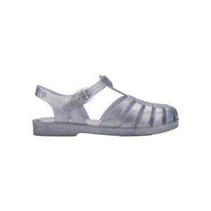 Melissa  Possession Shiny Sandals - Glitter Clear  Sandály Stříbrná