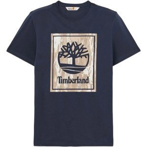 Timberland  236615  Trička s krátkým rukávem Modrá