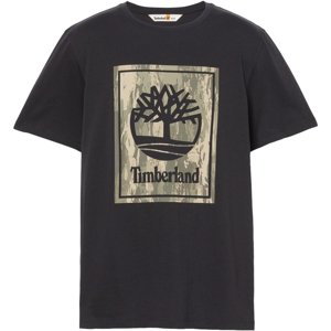 Timberland  236620  Trička s krátkým rukávem Černá