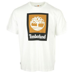 Timberland  Colored Short Sleeve Tee  Trička s krátkým rukávem Bílá