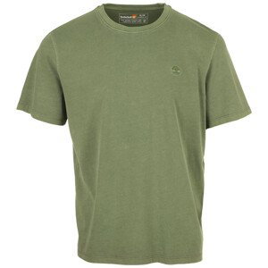 Timberland  Garment Dye Short Sleeve  Trička s krátkým rukávem Zelená