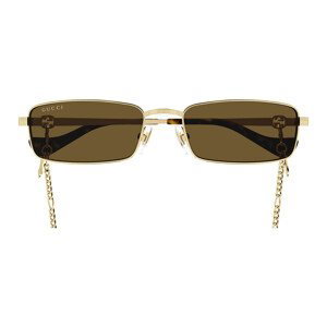 Gucci  Occhiali da Sole  GG1600S 002 con Catena  sluneční brýle Zlatá