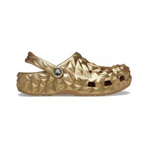 Crocs  Cls metallic geometric clog  Sandály Zlatá