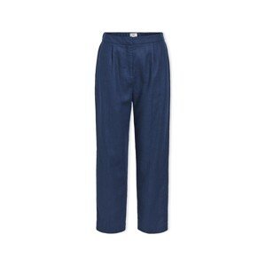 Object  Wella Trousers - Dark Denim  Kalhoty Modrá
