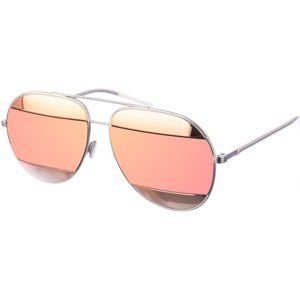Dior  SPLIT1-2K40J  sluneční brýle Stříbrná