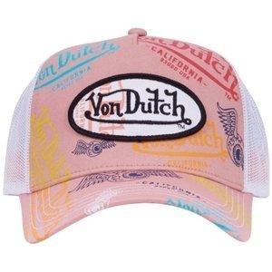 Von Dutch  VD24 TRUCKER  Kšiltovky Růžová
