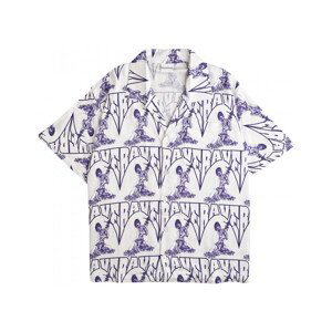 Rave  Casca hawaiian shirt  Košile s dlouhymi rukáv Bílá