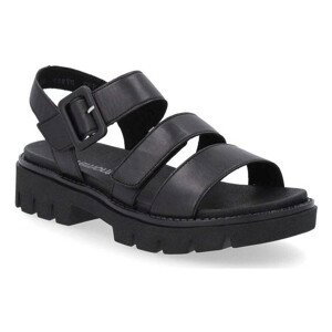 Remonte  -  Sportovní sandály Černá