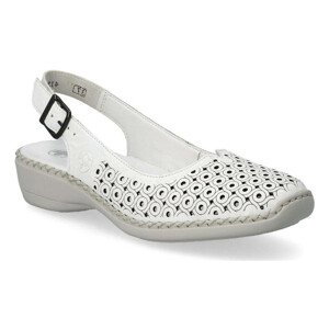 Rieker  -  Sportovní sandály Bílá