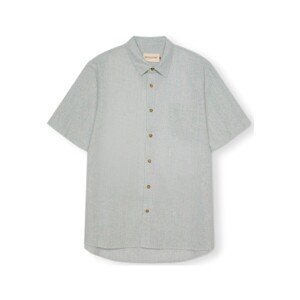 Revolution  Loose Shirt S/S - Blue  Košile s dlouhymi rukáv Modrá