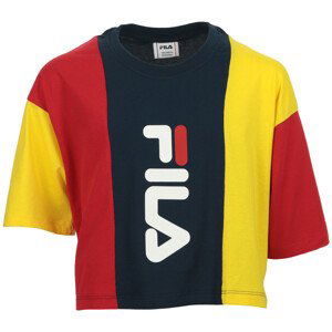 Fila  Tamson Blocked Cropped Tee Kids  Trička s krátkým rukávem Dětské