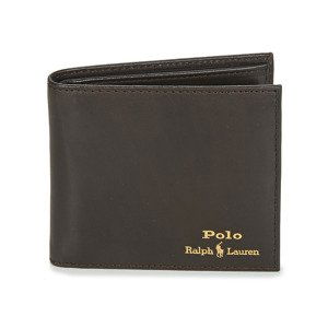 Polo Ralph Lauren  GLD FL BFC-WALLET-SMOOTH LEATHER  Peněženky Hnědá