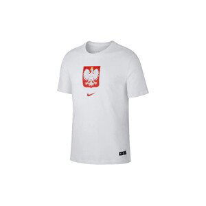 Nike  Poland Evergreen Crest Tee  Trička s krátkým rukávem Bílá
