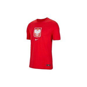 Nike  Poland Evergreen Crest Tee  Trička s krátkým rukávem Červená