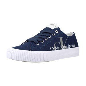 Calvin Klein Jeans  SNEAKER BASSA ALLACCIATA  Tenisky Dětské Modrá