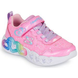 Skechers  INFINITE HEART LIGHTS  Tenisky Dětské Růžová