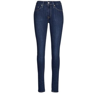 Levis  721 HIGH RISE SKINNY  Rifle skinny Modrá