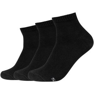 Skechers  3PPK Basic Quarter Socks  Ponožky Černá
