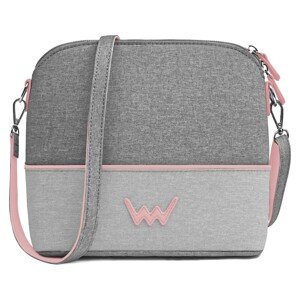 Vuch  Dámská crossbody kabelka Cara Canva Grey šedá  Kabelky