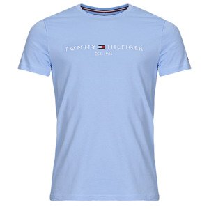 Tommy Hilfiger  TOMMY LOGO TEE  Trička s krátkým rukávem Modrá