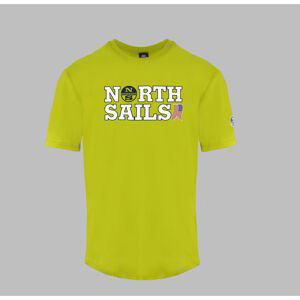 North Sails  - 9024110  Trička s krátkým rukávem Žlutá