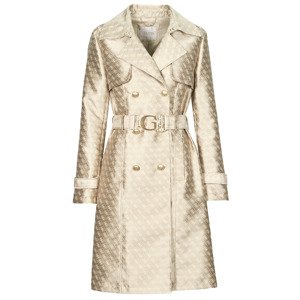 Guess  DILETTA BELTED LOGO TRENCH  Pláště