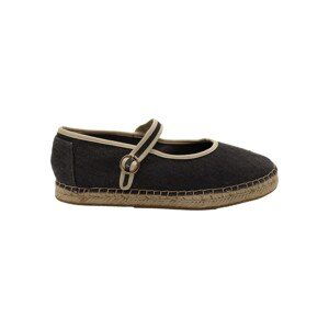 Paez  Raw Mary Jane Essential W - Essential Charcoal  Espadrilky Šedá