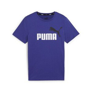Puma  ESS+ 2 COL LOGO TEE  Trička s krátkým rukávem Dětské Fialová