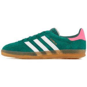 adidas  Gazele Indoor Green Lucid Pink  Pohorky Zelená